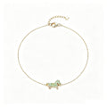 Child's Drawing Custom Enamel Charm – Silver Bracelet